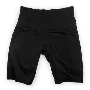 ALEXO Black Conceal Carry Carrywear Biker Shorts Size Small